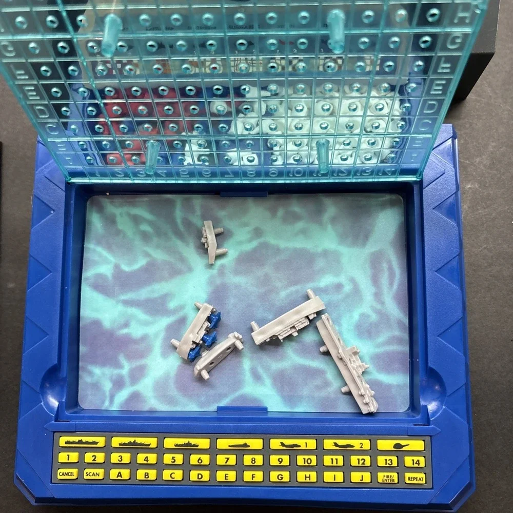 2000‎ Electronic Battleship Advanced Mission Game Milton Bradley Tested Working